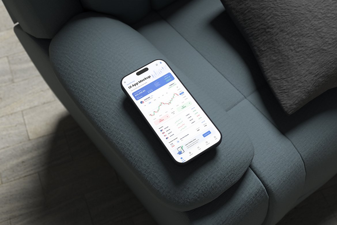 Screen UI App Mockup
