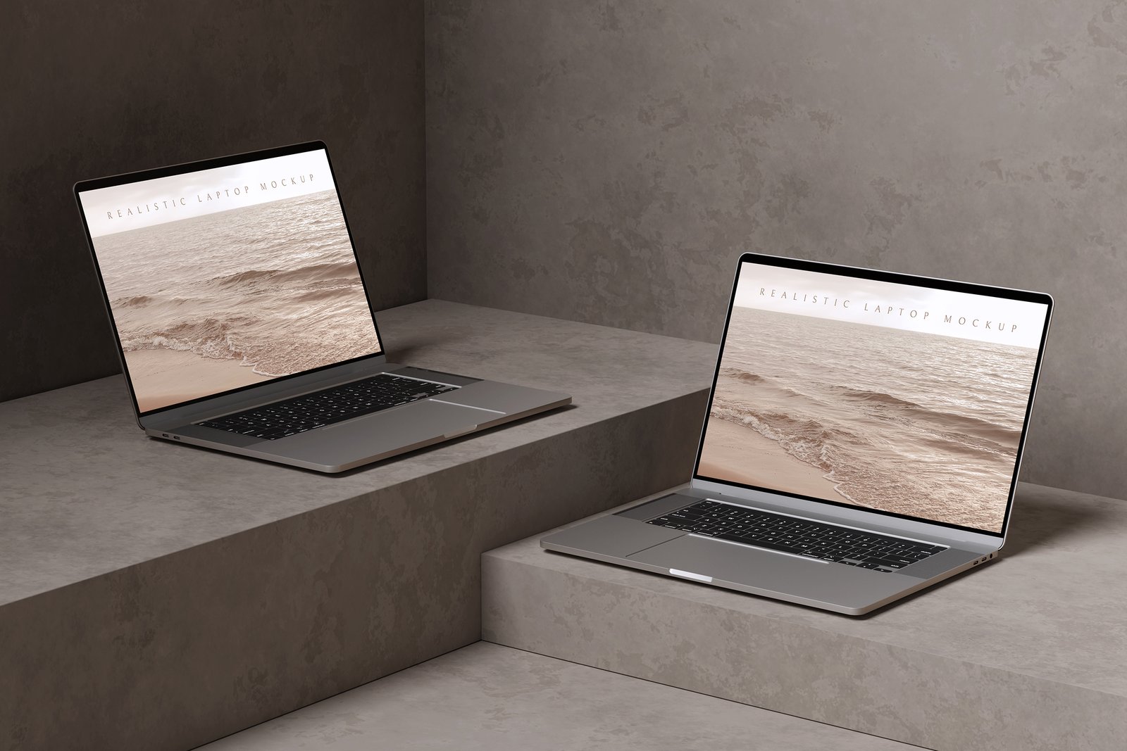 Elegant Laptop Display Mockup