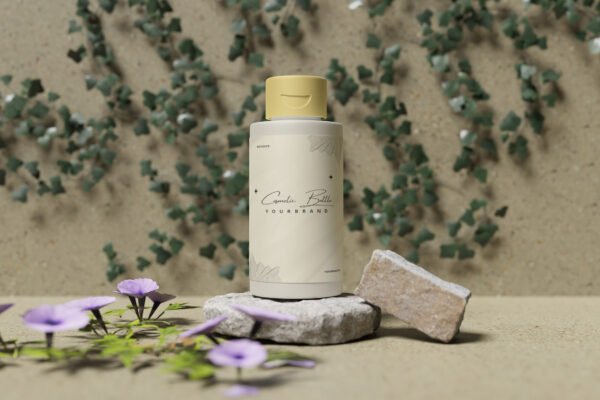 Cosmetic Bottle Mockup