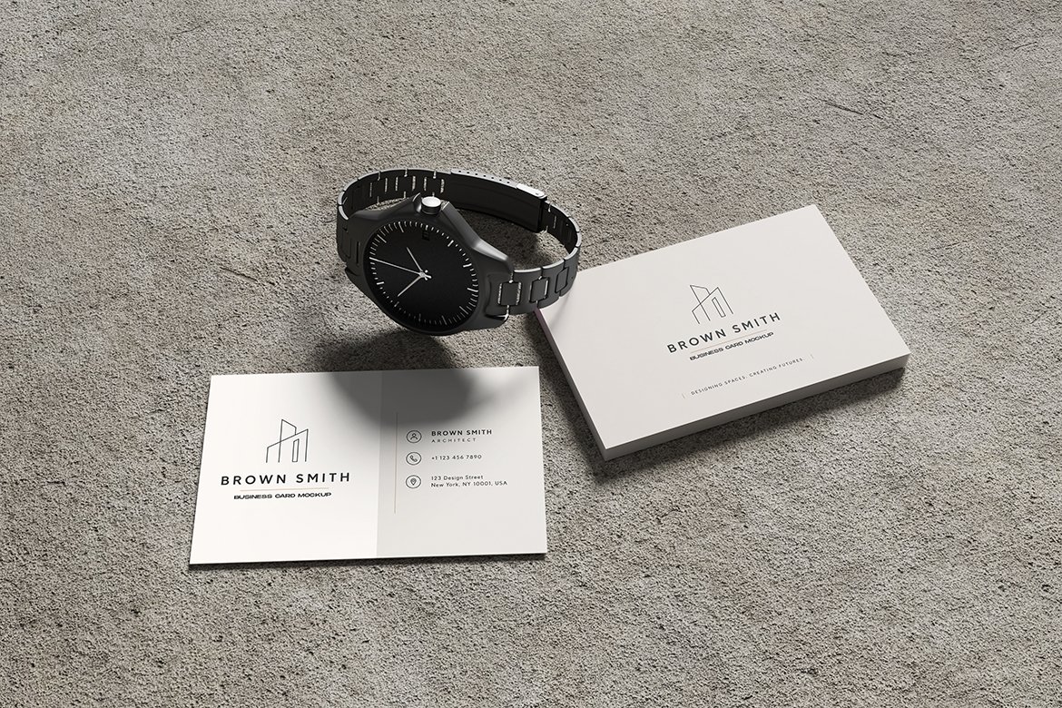 Clean Business Card Mockup