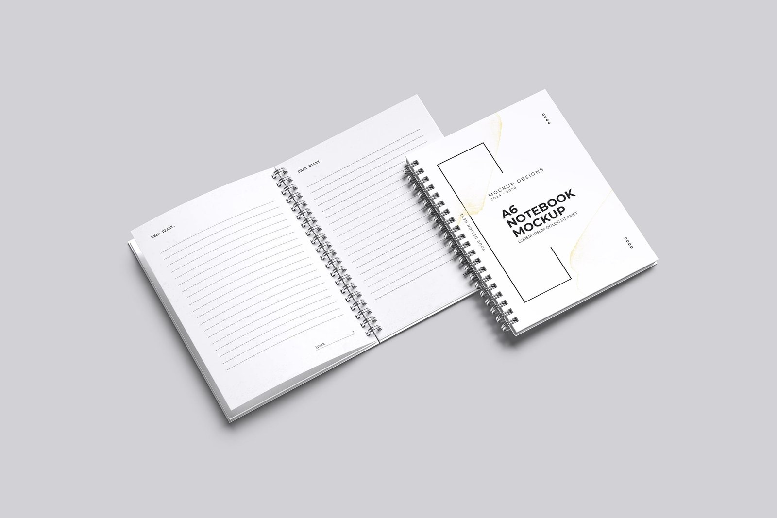 Notebook Mockup