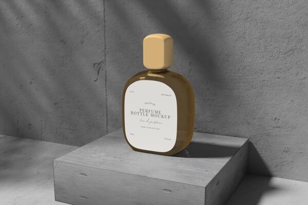 Perfume Bottle Packaging Mockup