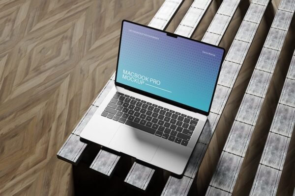 Realistic MacBook Pro Mockup