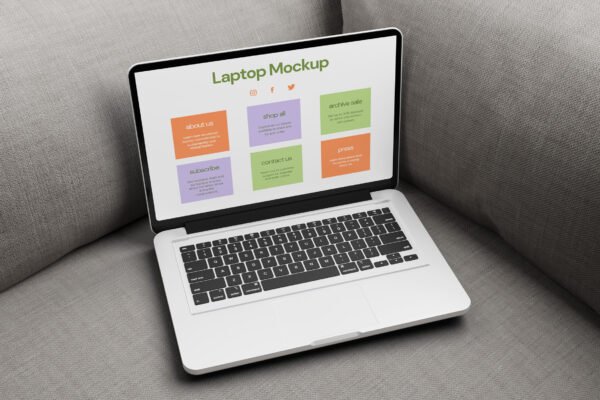 Laptop Display Mockup