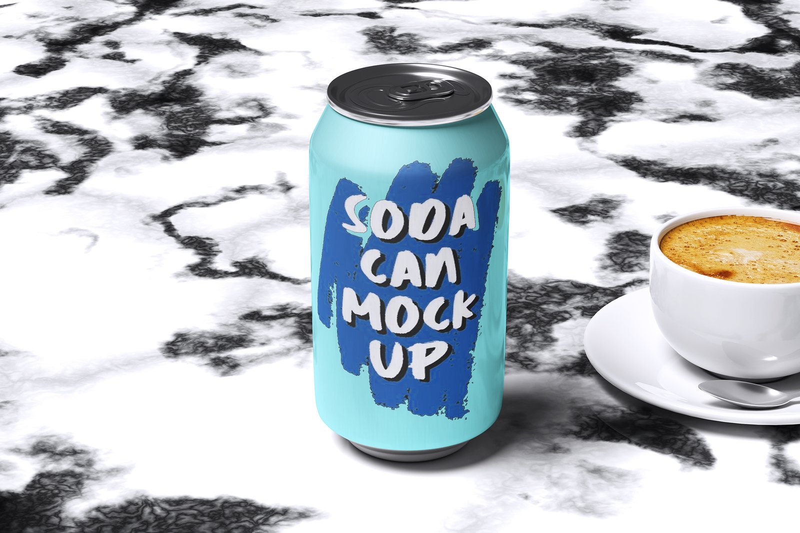Soda Can Mockup
