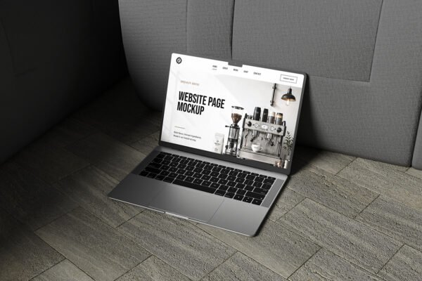 Industrial MacBook Pro Mockup