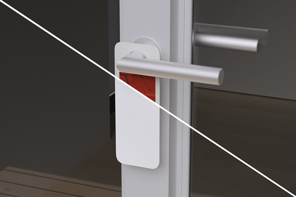 Door Hanger Mockup