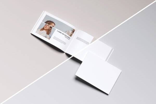 Landscape Magazine Mockup