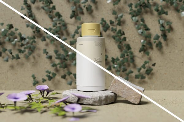 Cosmetic Bottle Mockup