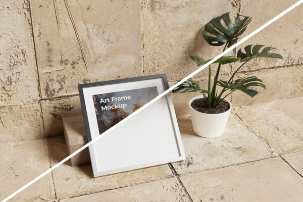 Square Frame Mockup