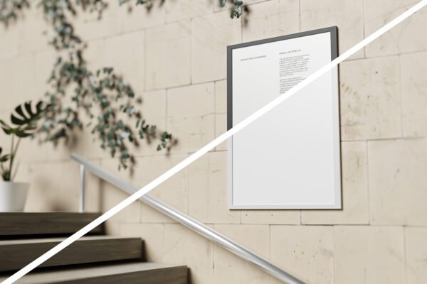 Frame Poster Mockup