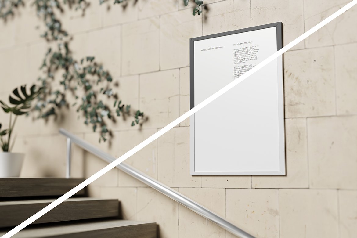 Frame Poster Mockup