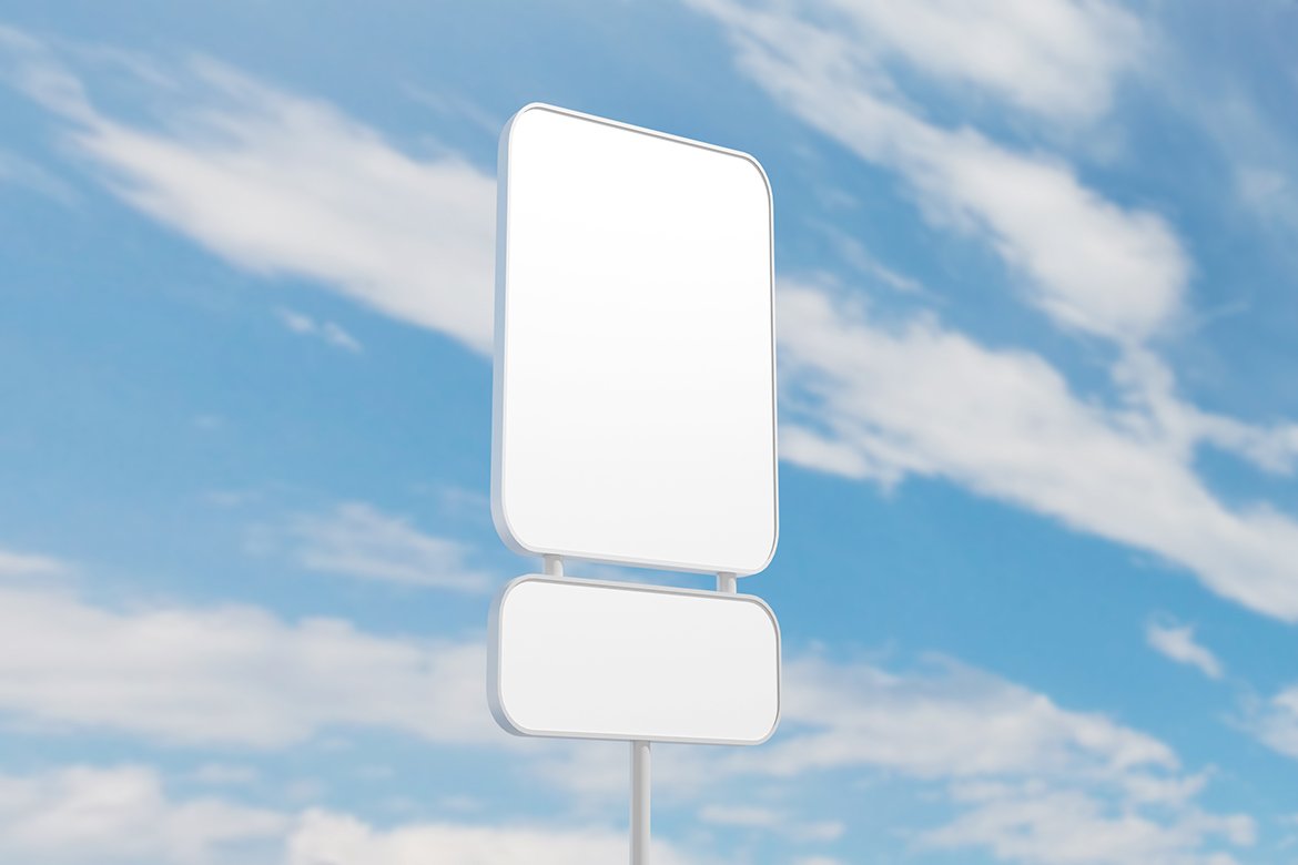 Outdoor Sign Billboard Mockup