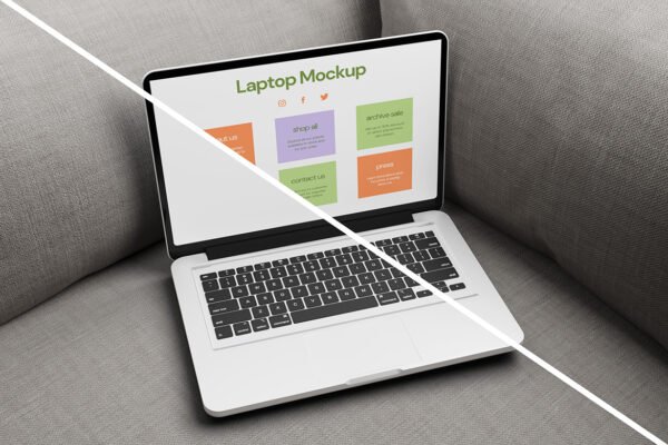 Laptop Display Mockup