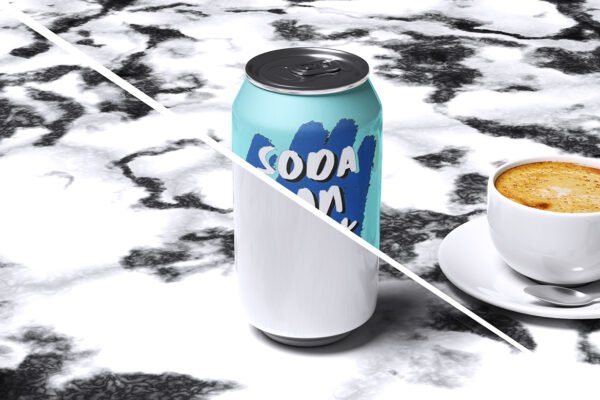 Soda Can Mockup